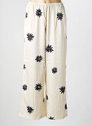 Platus kelnes normala dydis normala dydis bežinis AWARE BY VERO MODA moteris