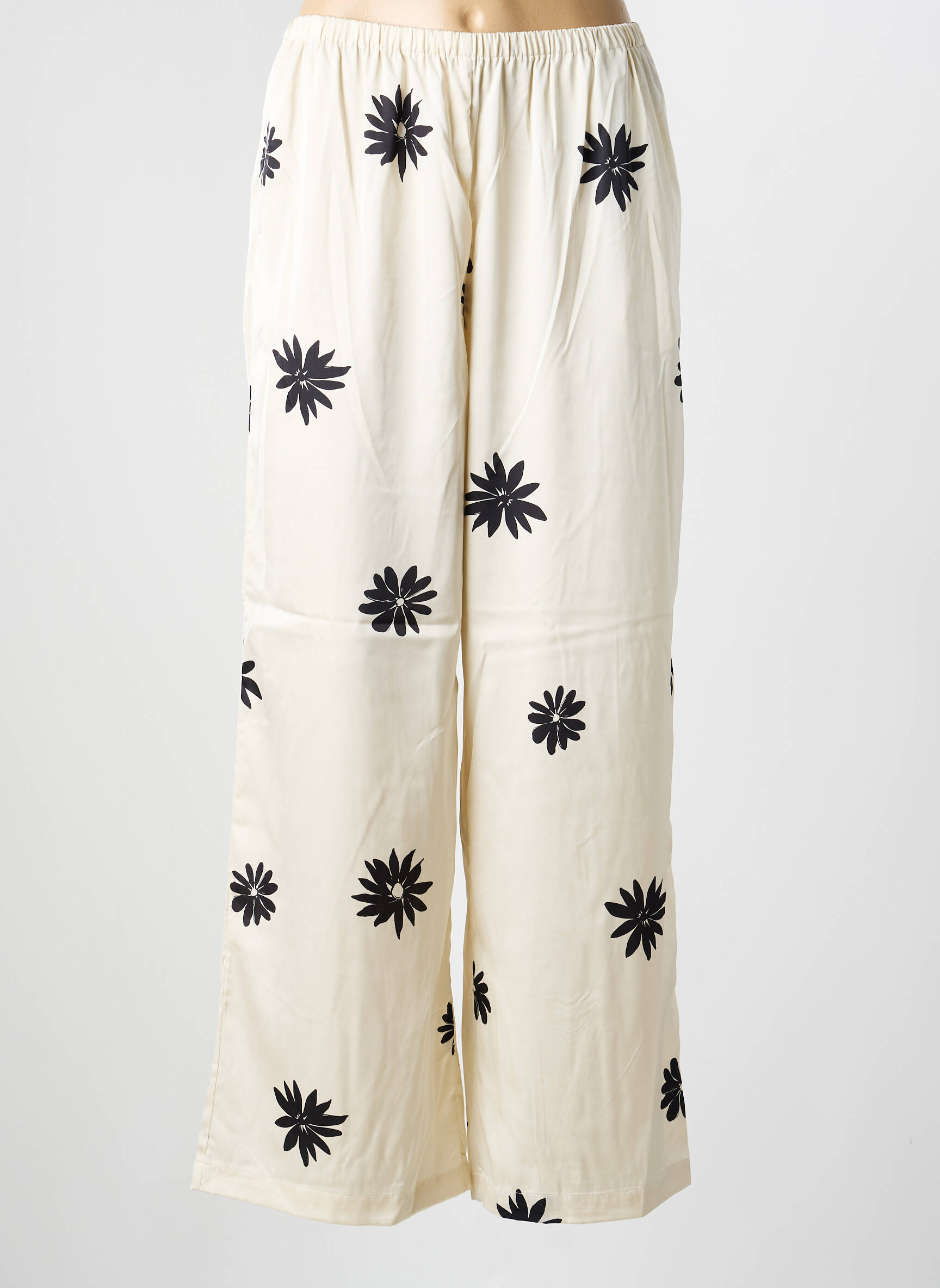 Platus kelnes normala dydis normala dydis bežinis AWARE BY VERO MODA moteris