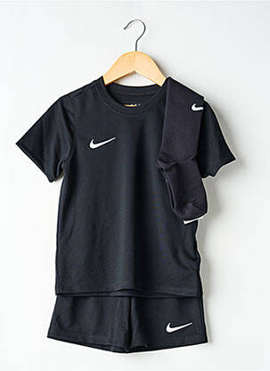 Šortų rinkinys elastinė dydžio sistema juodas NIKE berniukas