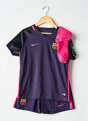 Šortų rinkinys siuvinėjimas violetinis NIKE berniukas