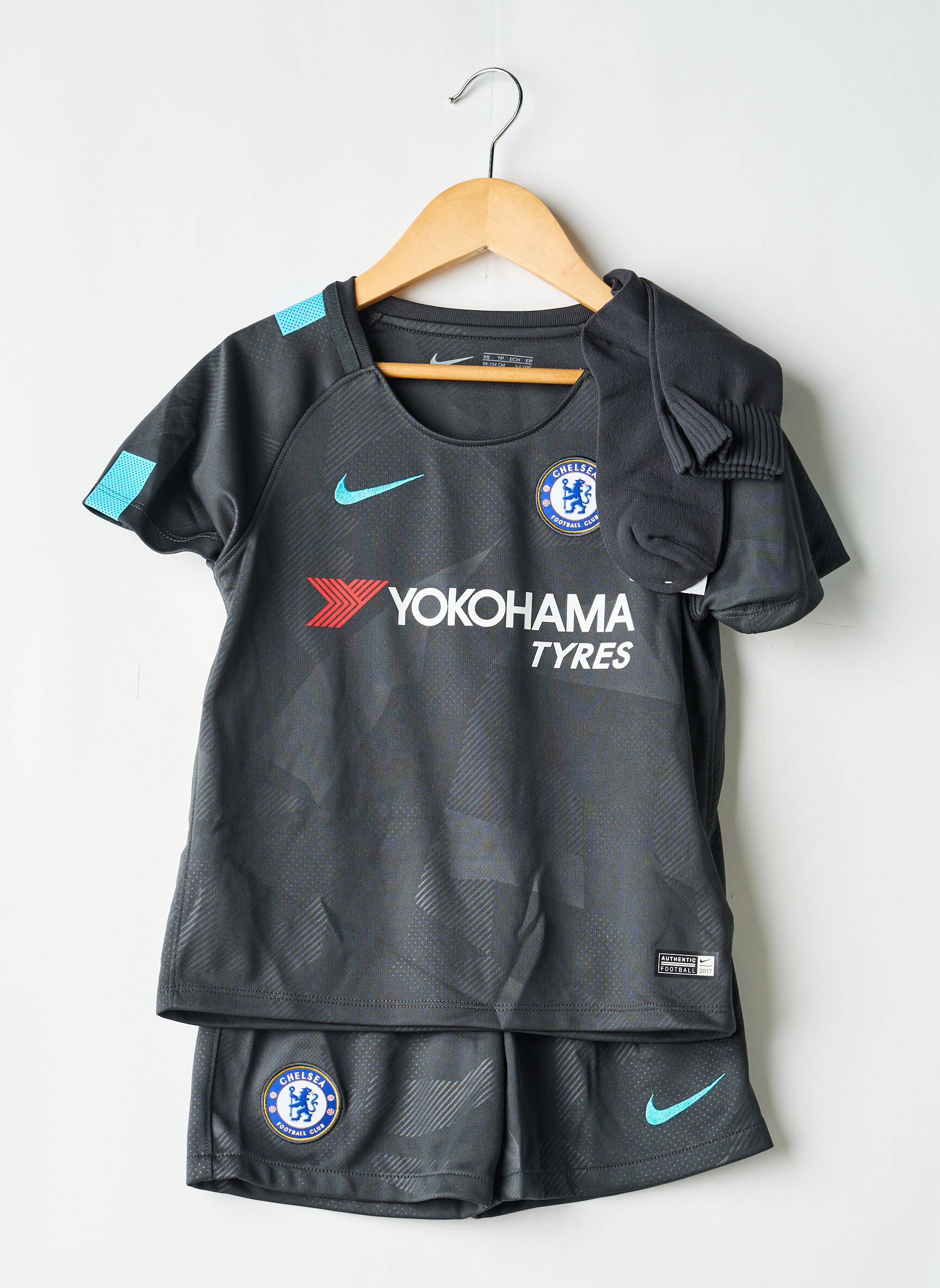 Šortų rinkinys flokuota serigrafija pilka NIKE berniukas