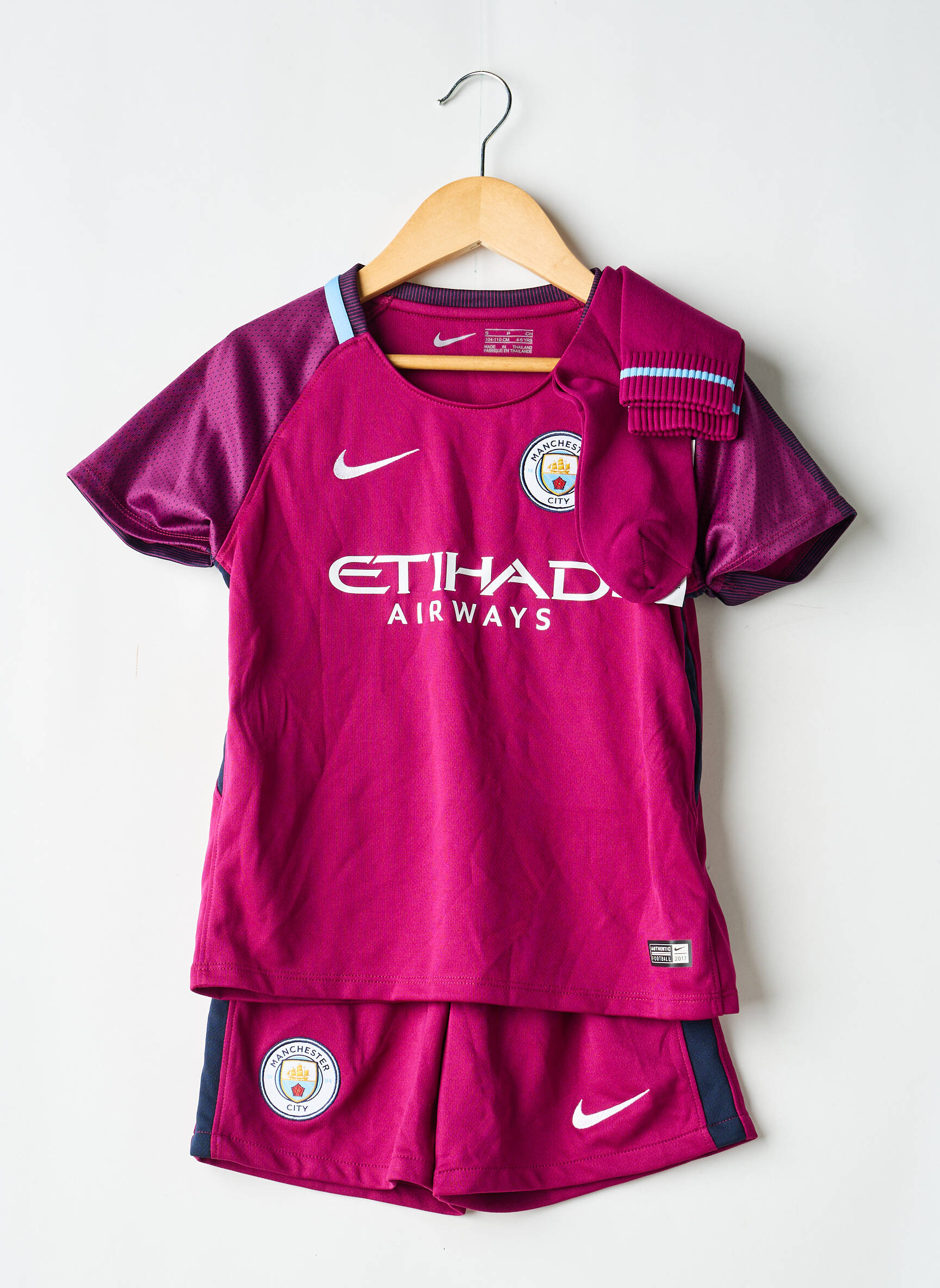 Šortų rinkinys flokuota serigrafija violetinis NIKE berniukas
