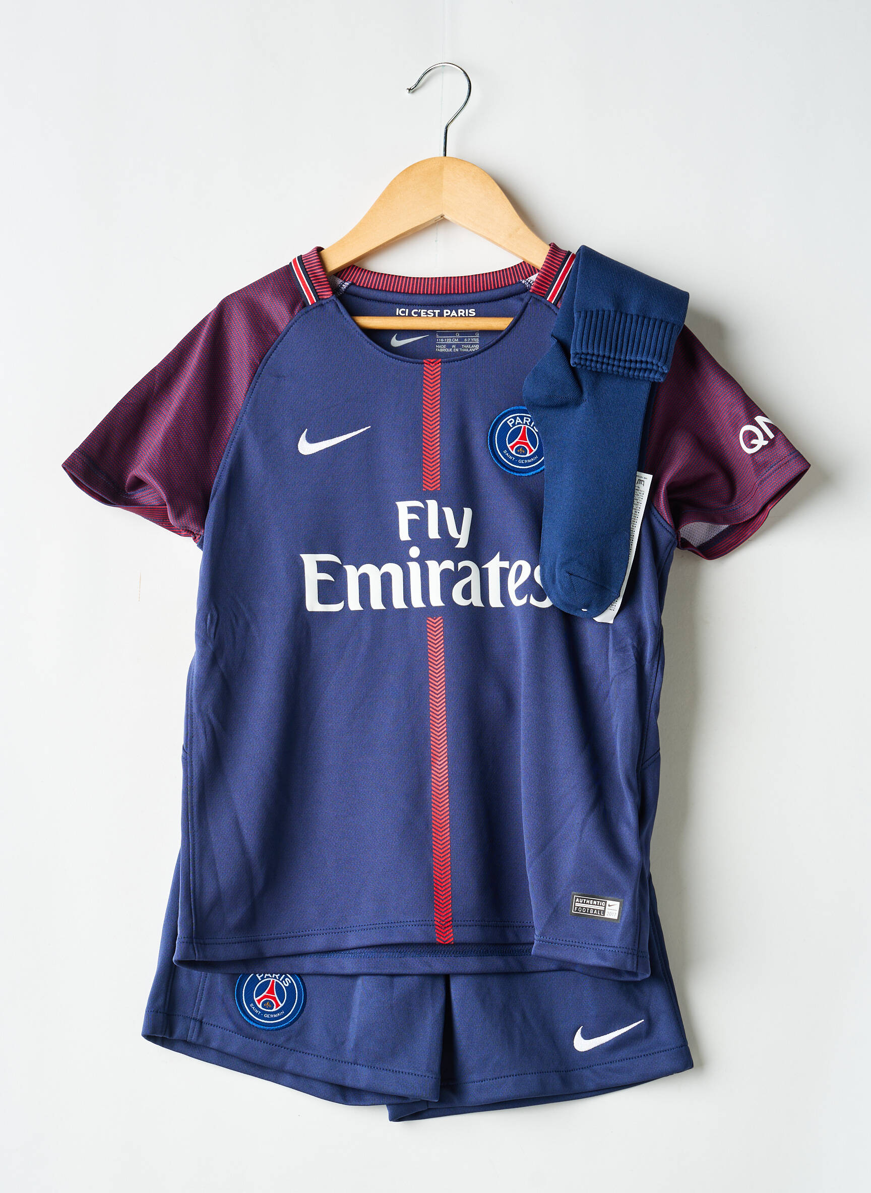 Šortų rinkinys flokuota serigrafija mėlyna NIKE berniukas