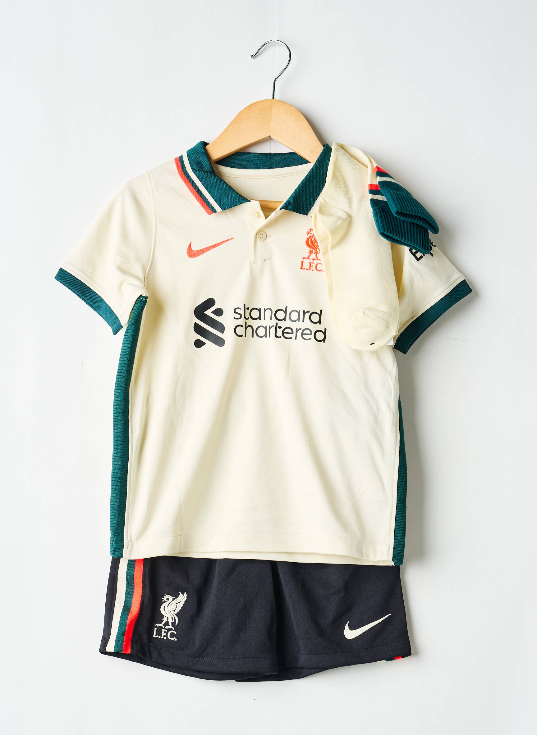 Šortų rinkinys flokuota serigrafija bežinis NIKE berniukas