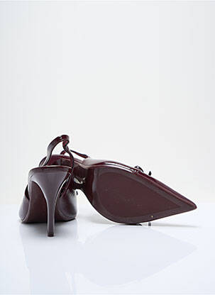 Aukštakulniai lakuotas audinys kulnas nuo 7 iki 9 cm violetinis STRADIVARIUS moteris