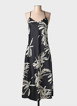 Pusilgių suknelė col v plonos dirželiai juodas AWARE BY VERO MODA moteris
