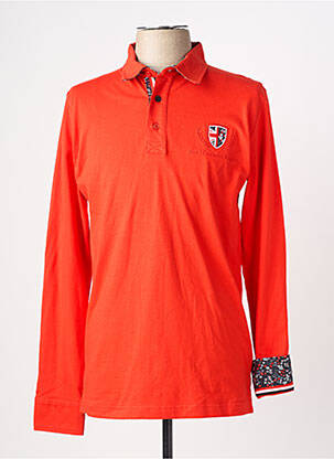 Polo ilgos rankovės ilgos rankovės oranžinė CAMBERABERO vyras