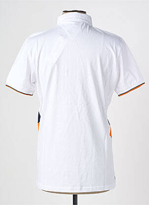 Polo jersey audinys trumpas rankovės baltas CAMBERABERO vyras