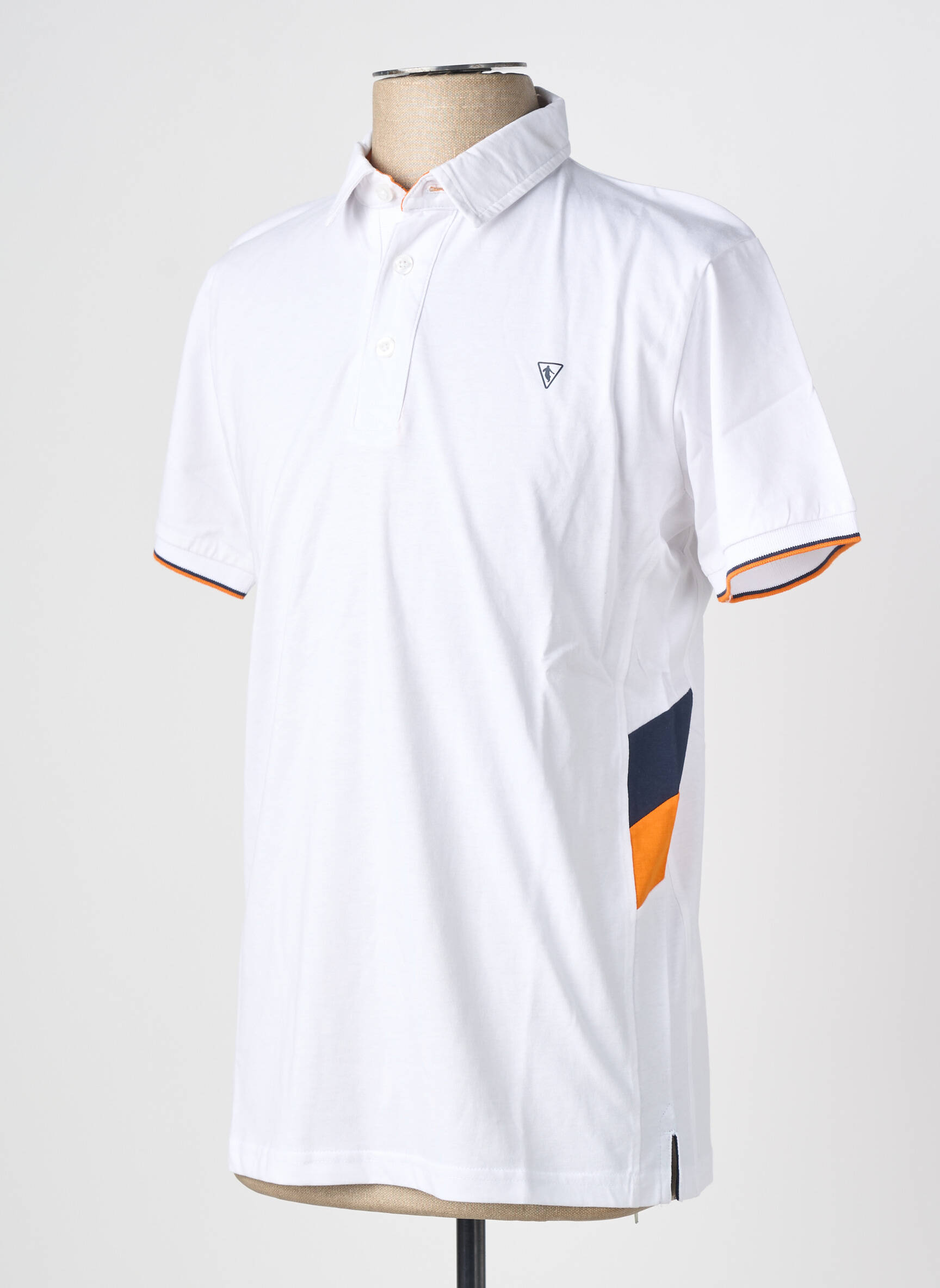 Polo jersey audinys trumpas rankovės baltas CAMBERABERO vyras