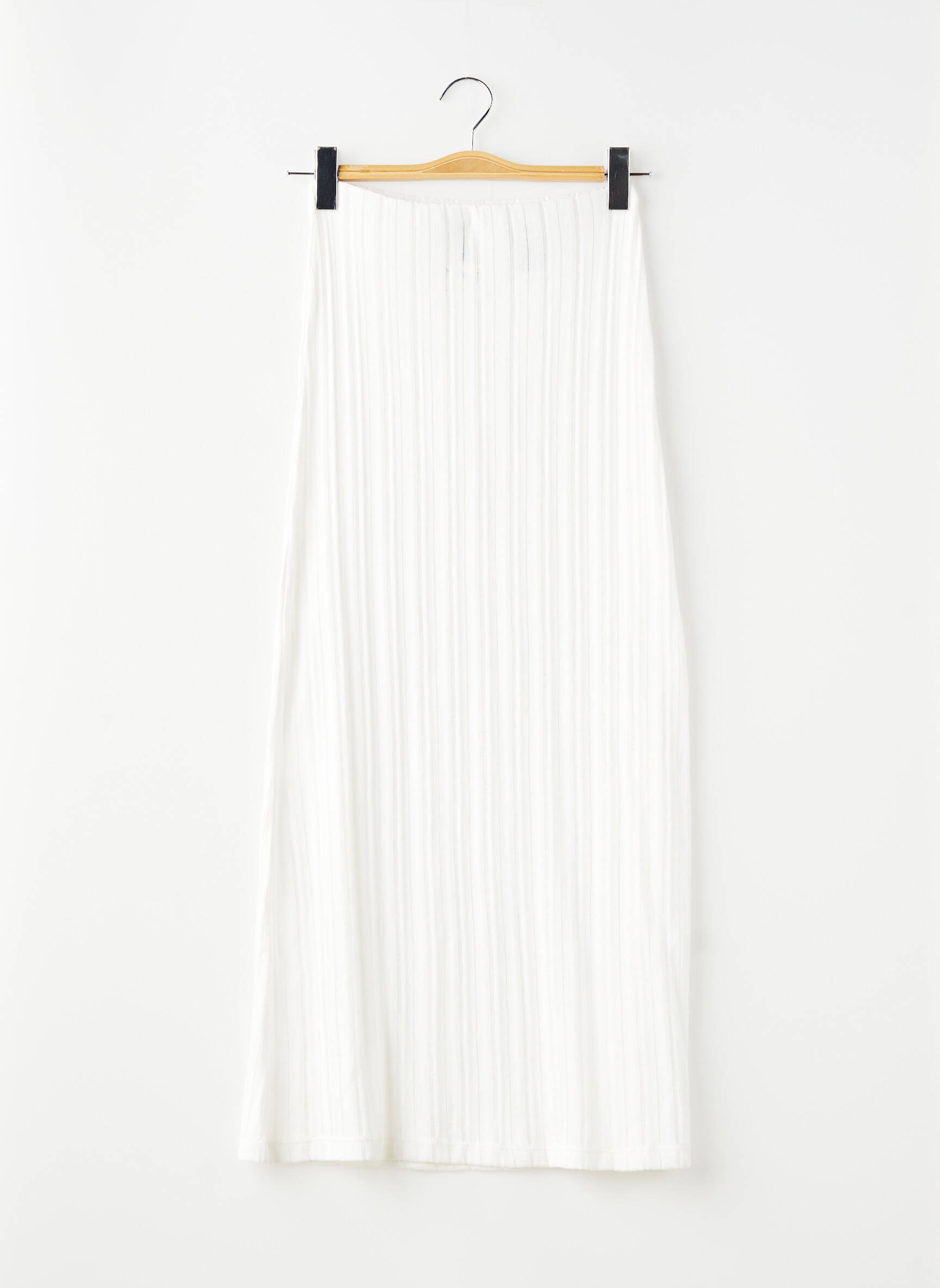 Ilgas sijonas normala dydis baltas DIVIDED H&M moteris