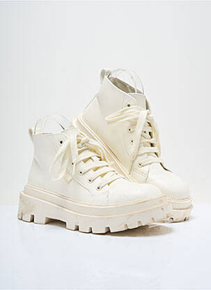Batai/botai žemas kulnas kulnas nuo 4 iki 6 cm bežinis SUPERGA moteris
