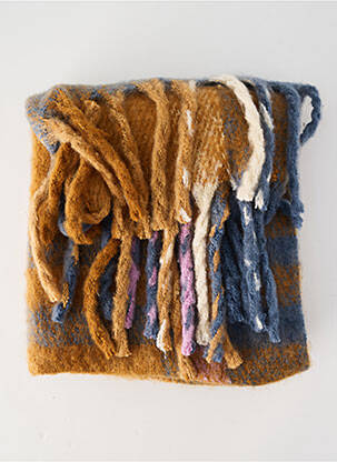 Šalikas persiko odos audinys rudas ICHI moteris