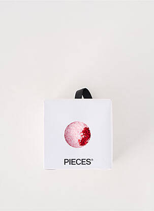 Kojinės sustiprintos siūlės rožinė PIECES moteris