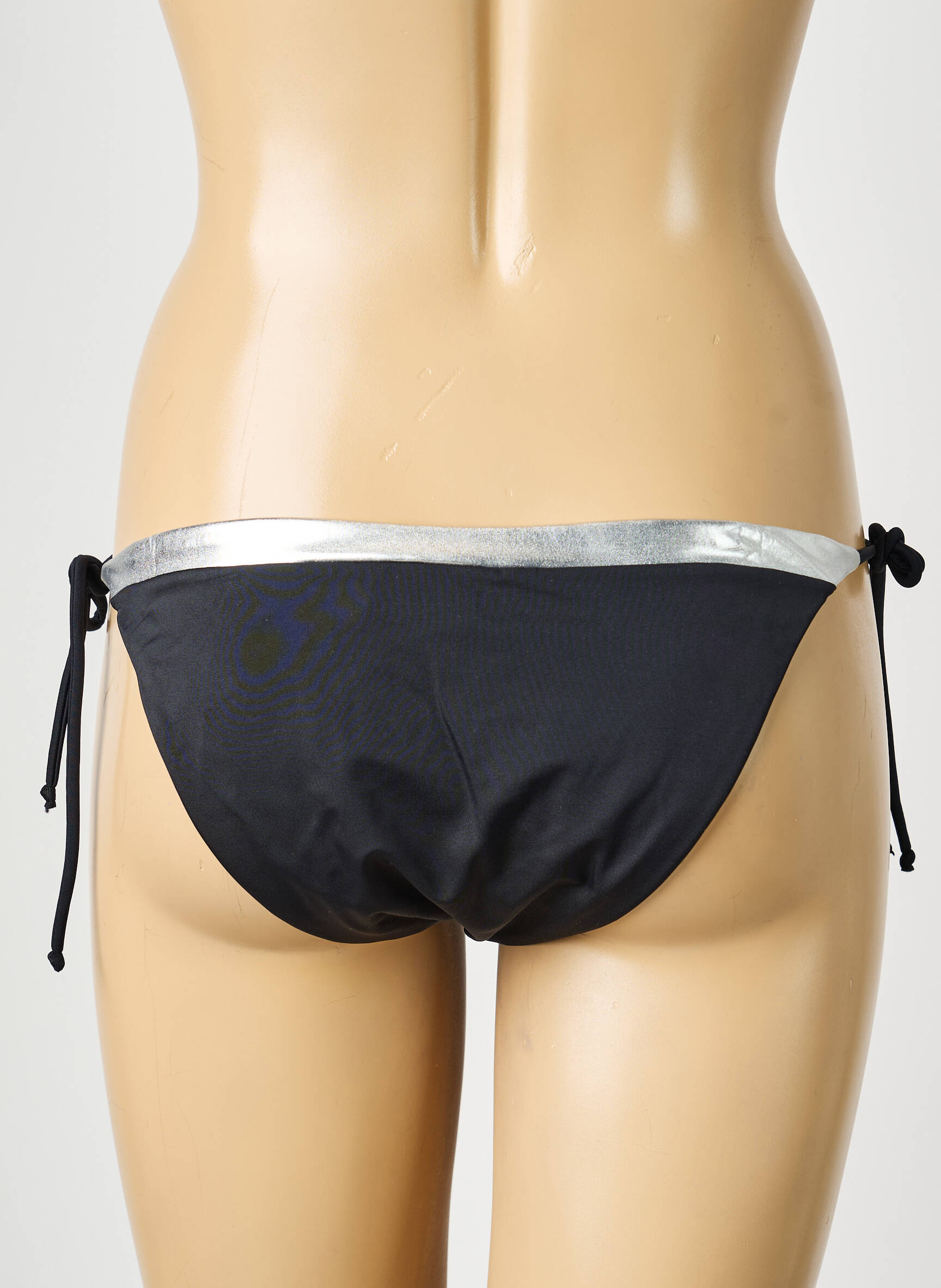 Maudymosi kelnaitės tamprumas bikini juodas PIECES moteris