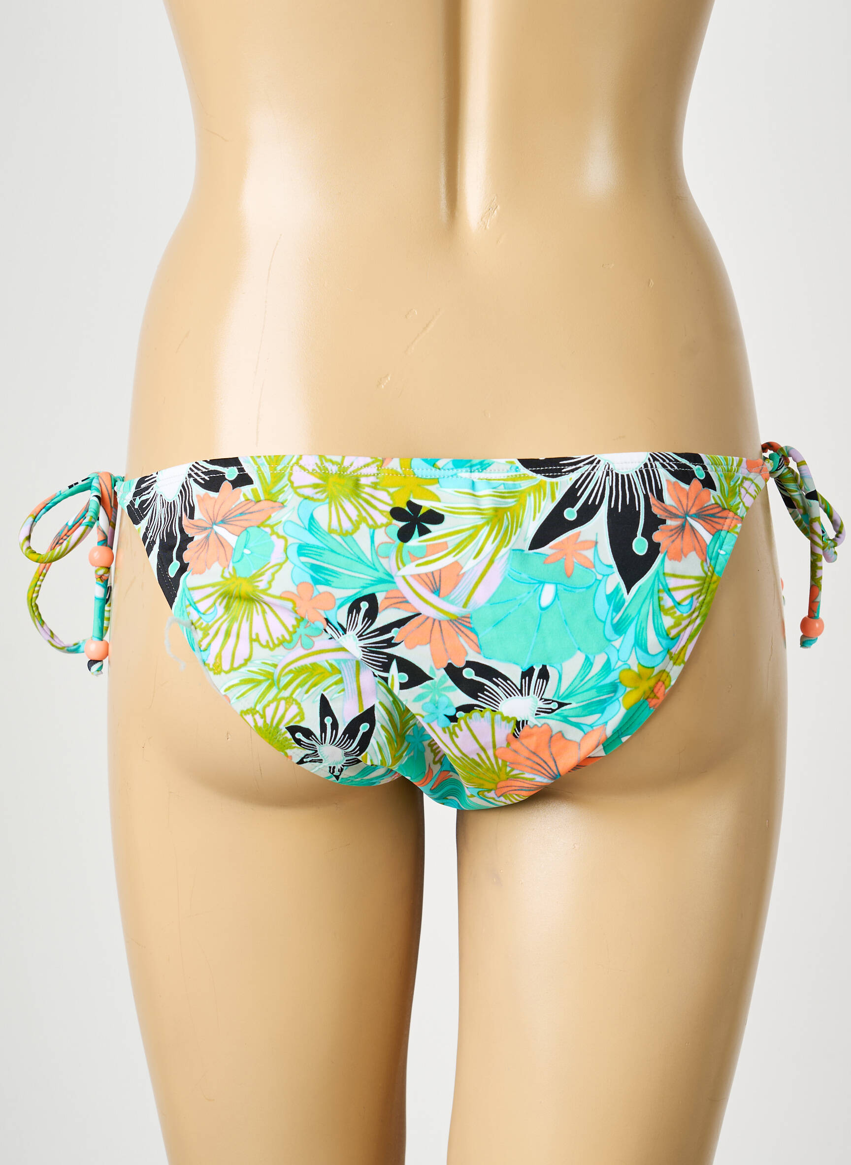 Maudymosi kelnaitės fantazijos raštas bikini žalias PIECES moteris