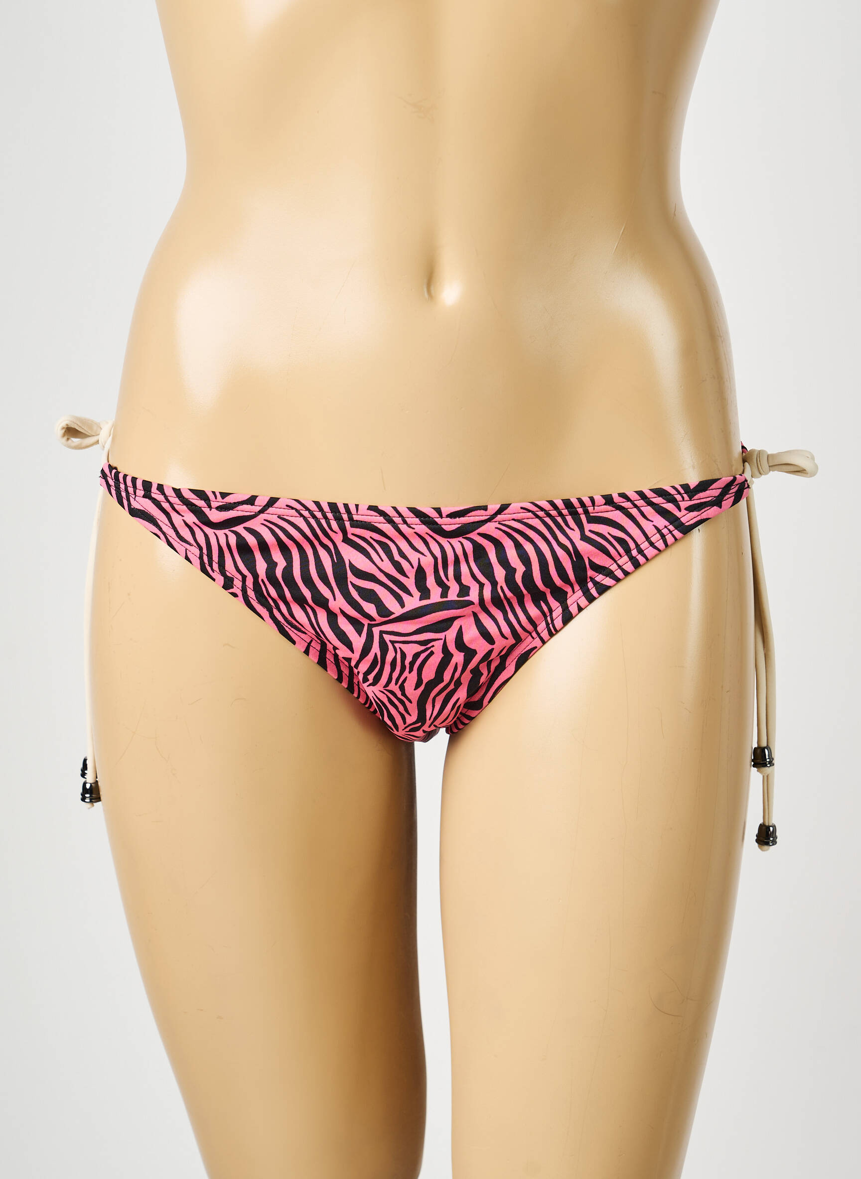 Maudymosi kelnaitės tamprumas bikini rožinė PIECES moteris