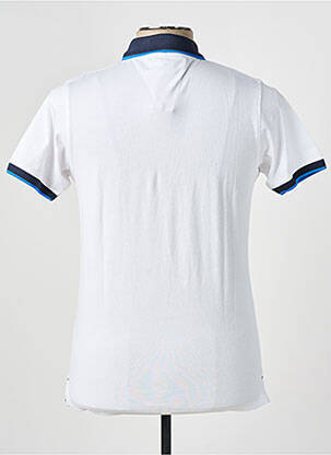 Polo jersey audinys trumpas rankovės baltas CAMBERABERO vyras