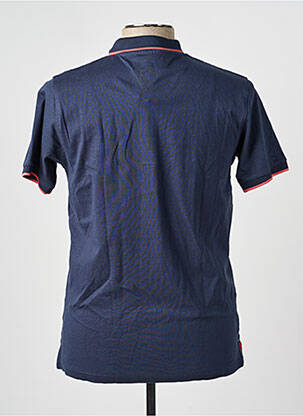 Polo jersey audinys trumpas rankovės mėlyna CAMBERABERO vyras