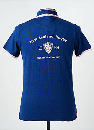 Polo jersey audinys trumpas rankovės mėlyna CAMBERABERO vyras