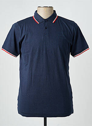 Polo jersey audinys trumpas rankovės mėlyna CAMBERABERO vyras