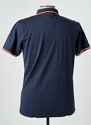 Polo jersey audinys trumpas rankovės mėlyna CAMBERABERO vyras