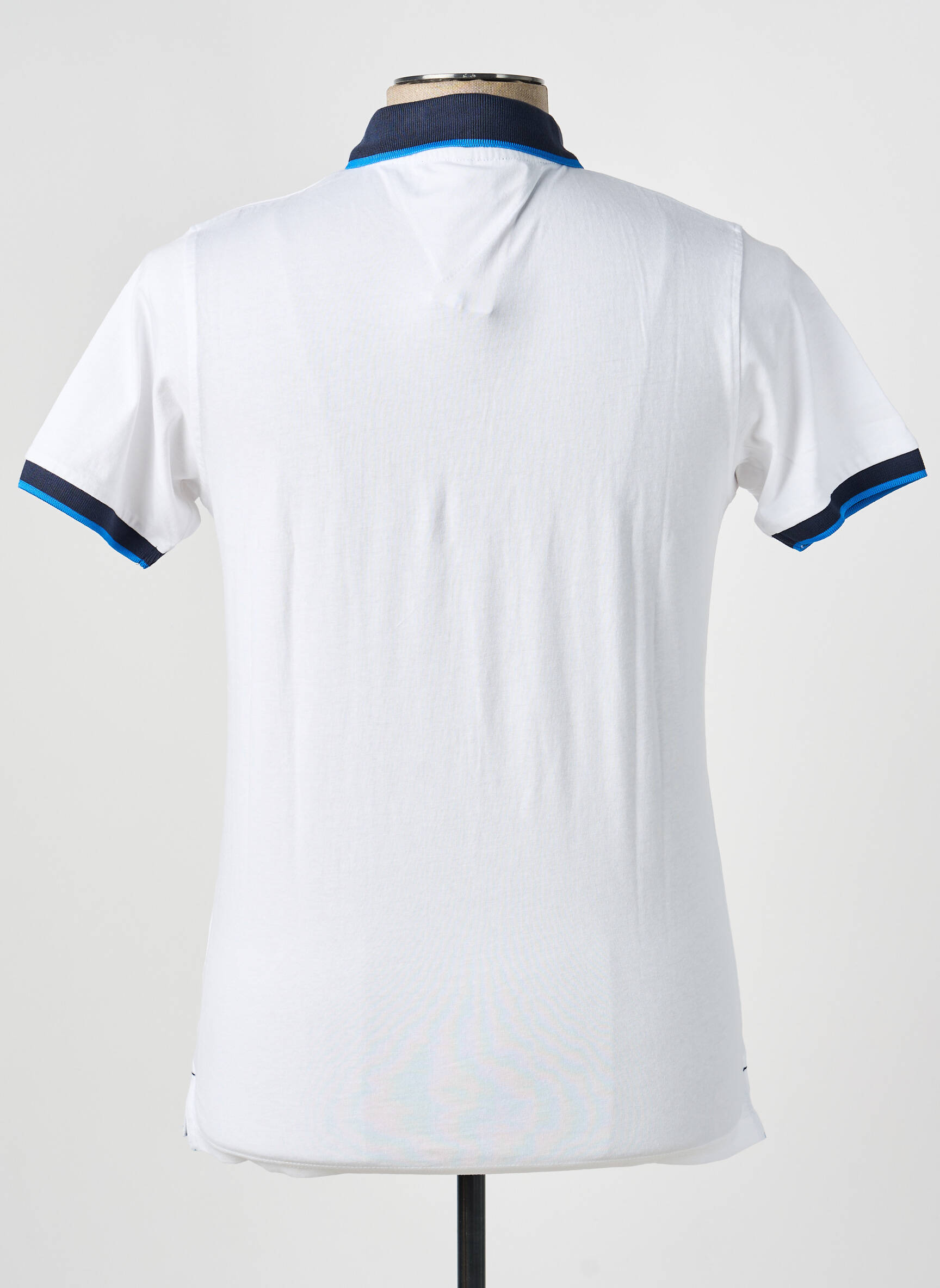 Polo jersey audinys trumpas rankovės baltas CAMBERABERO vyras