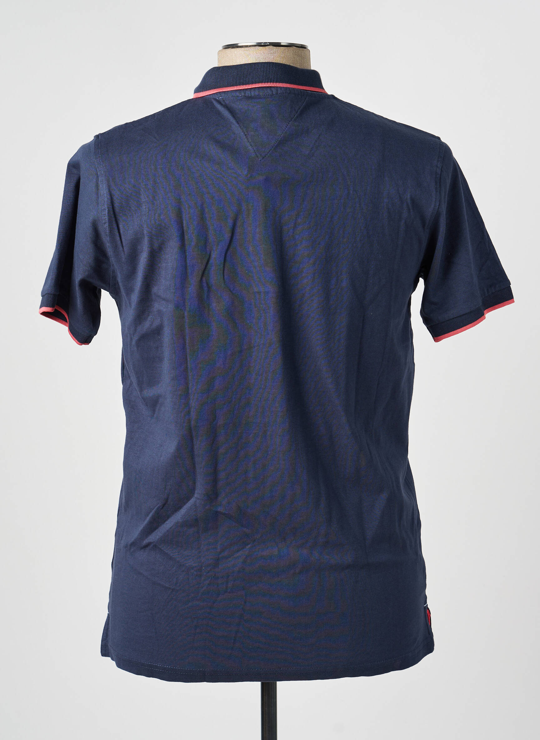 Polo jersey audinys trumpas rankovės mėlyna CAMBERABERO vyras
