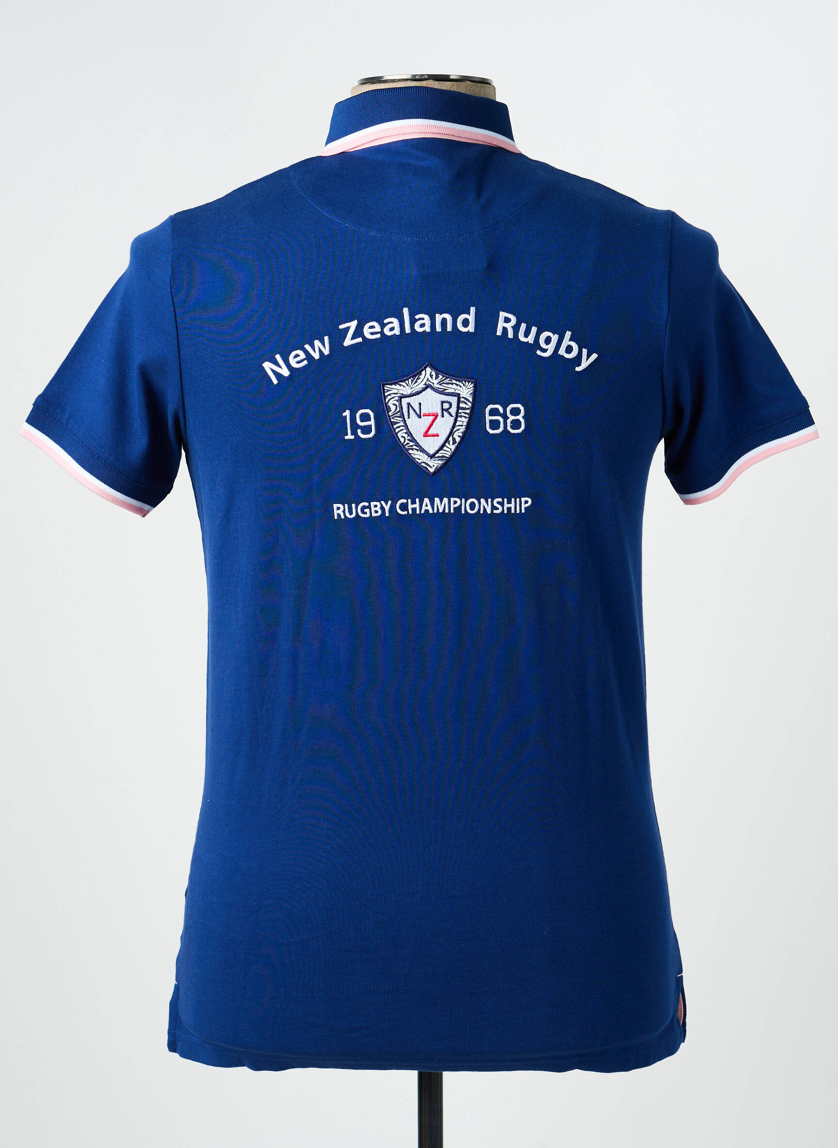 Polo jersey audinys trumpas rankovės mėlyna CAMBERABERO vyras