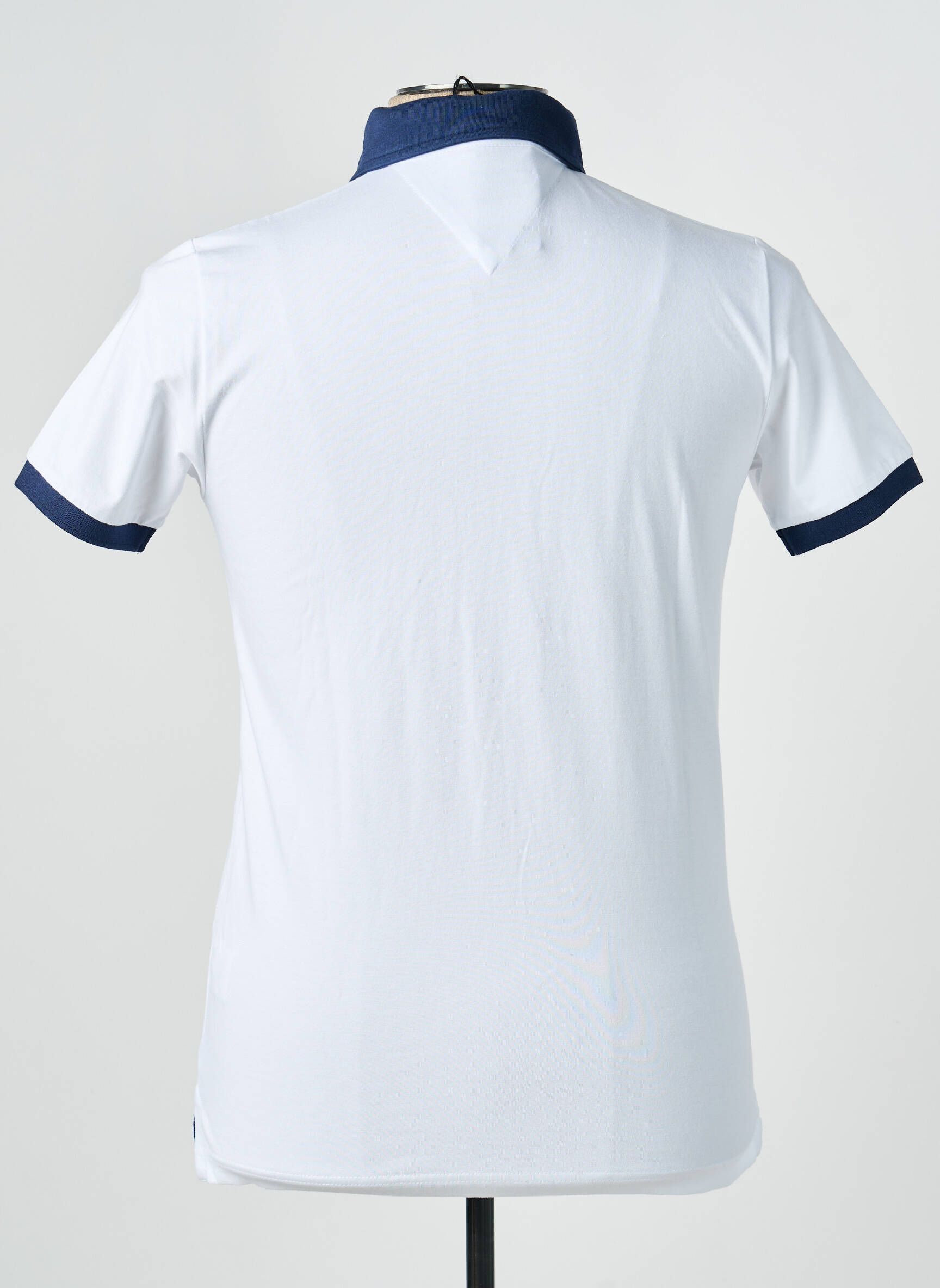 Polo jersey audinys trumpas rankovės baltas CAMBERABERO vyras