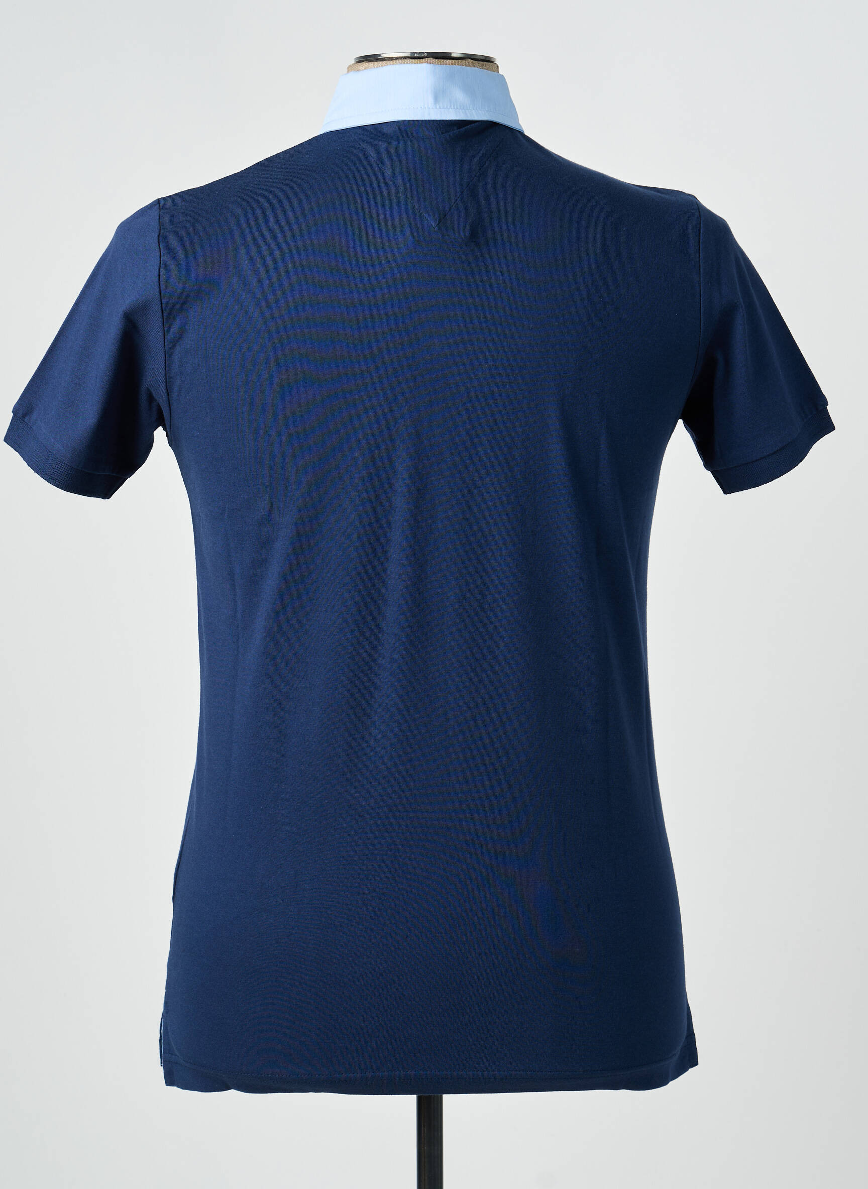 Polo jersey audinys trumpas rankovės mėlyna CAMBERABERO vyras