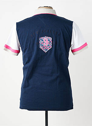 Polo jersey audinys trumpas rankovės mėlyna CAMBERABERO vyras