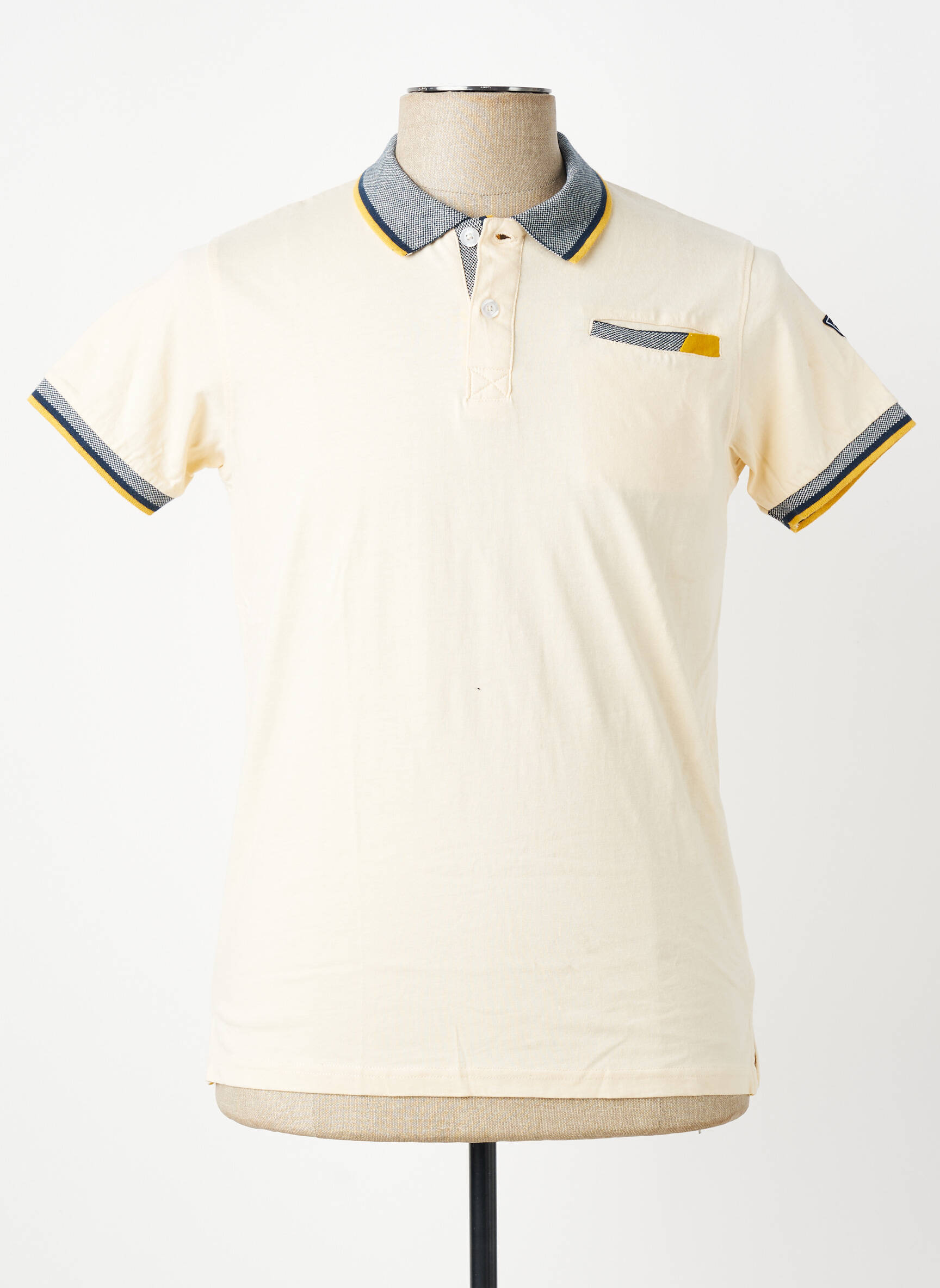 Polo jersey audinys trumpas rankovės bežinis CAMBERABERO vyras