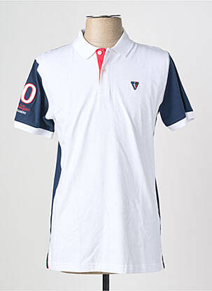 Polo jersey audinys trumpas rankovės mėlyna CAMBERABERO vyras