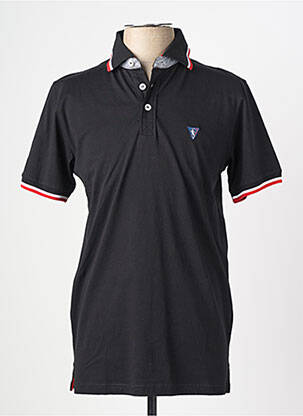 Polo tiesi kirpimas trumpas rankovės juodas CAMBERABERO vyras