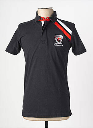 Polo tiesi kirpimas trumpas rankovės juodas CAMBERABERO vyras