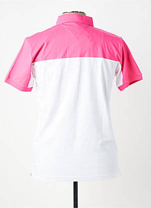 Polo jersey audinys trumpas rankovės rožinė CAMBERABERO vyras