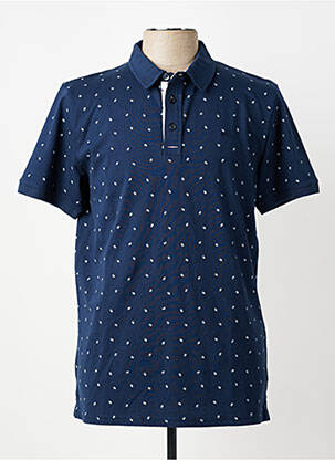 Polo jersey audinys trumpas rankovės mėlyna CAMBERABERO vyras