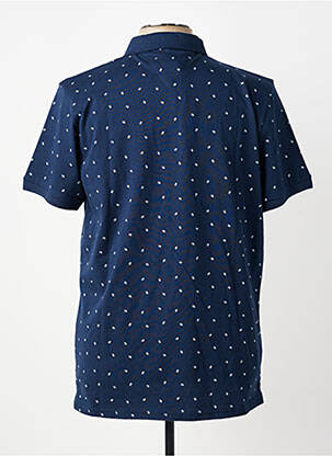 Polo jersey audinys trumpas rankovės mėlyna CAMBERABERO vyras