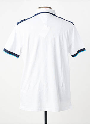 Polo jersey audinys trumpas rankovės baltas CAMBERABERO vyras