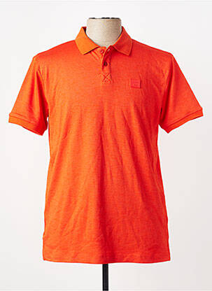 Polo jersey audinys trumpas rankovės oranžinė CAMBERABERO vyras