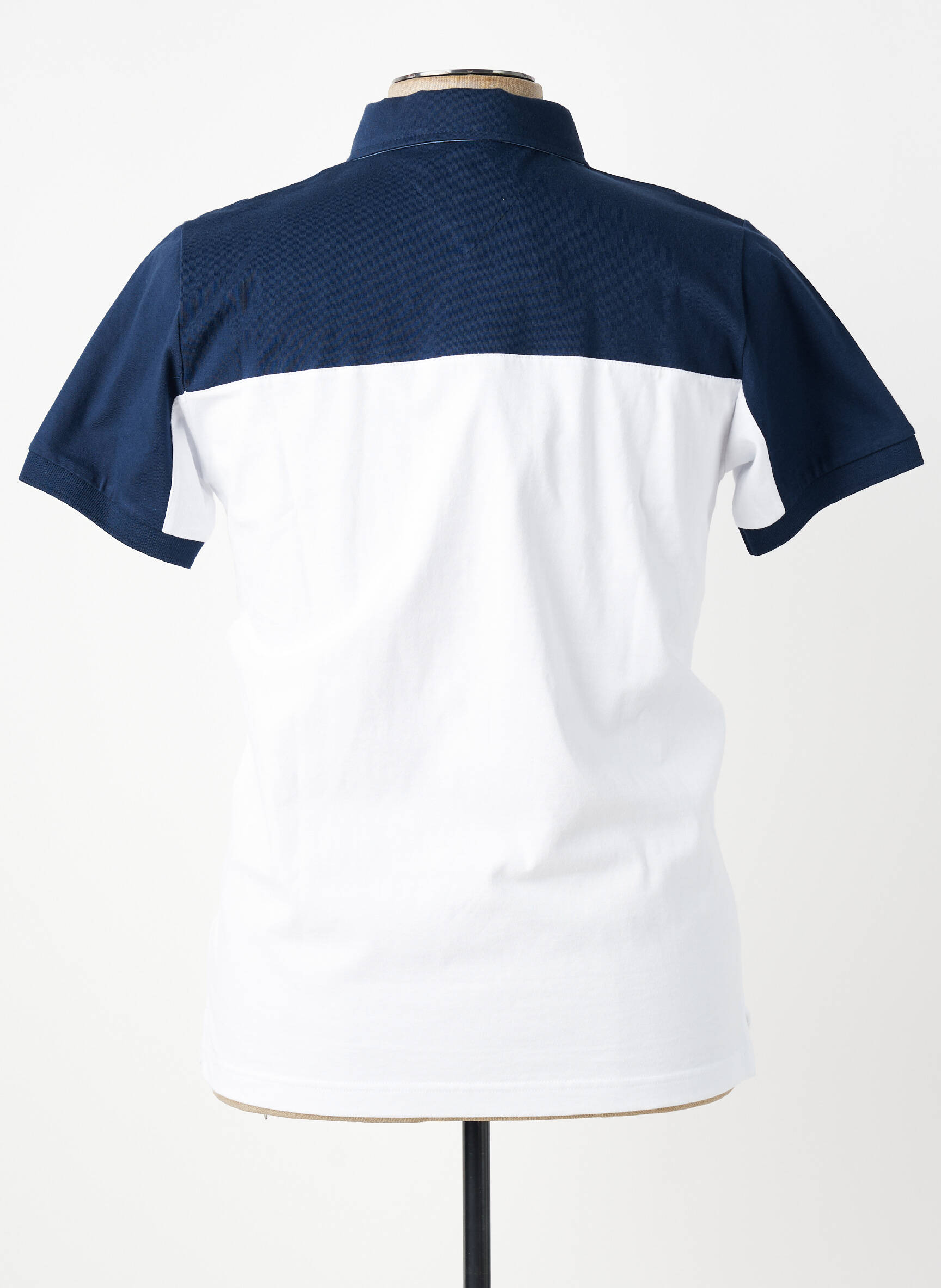 Polo jersey audinys trumpas rankovės baltas CAMBERABERO vyras