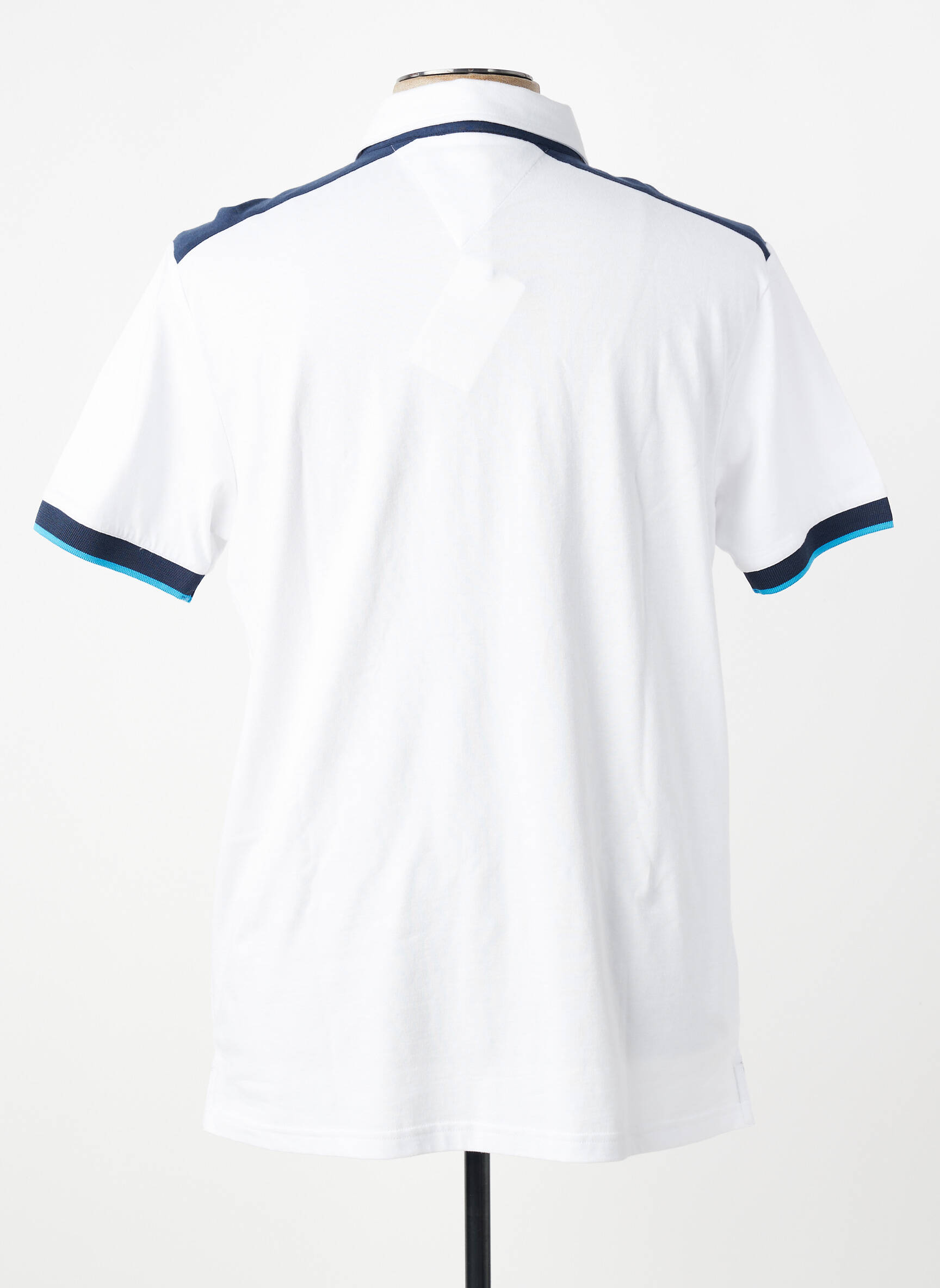 Polo jersey audinys trumpas rankovės baltas CAMBERABERO vyras