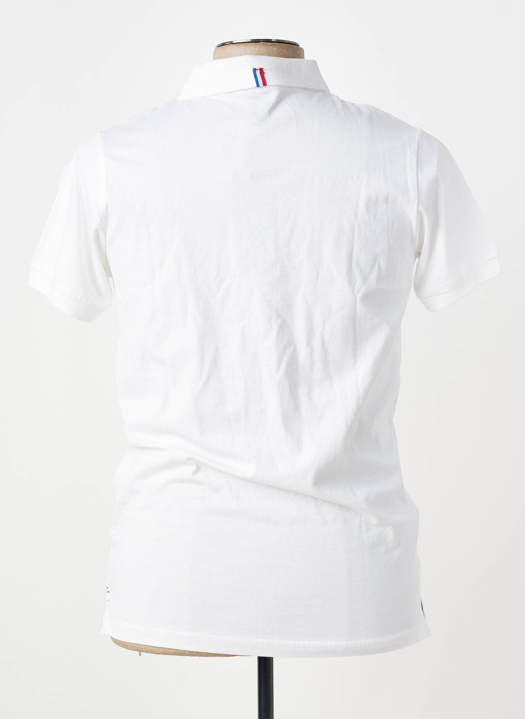 Polo jersey audinys trumpas rankovės baltas CAMBERABERO vyras