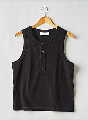 Marškiniai be rankovių  be rankų juodas H&M vyras
