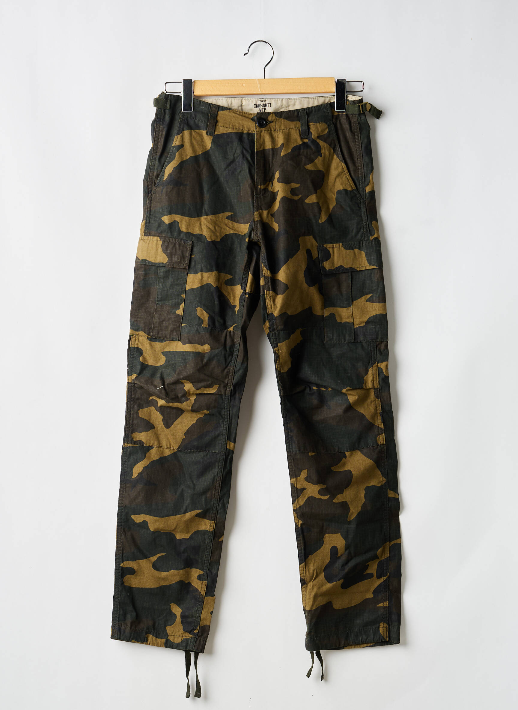 Kargo kelnė kišenės normala dydis žalias CARHARTT vyras