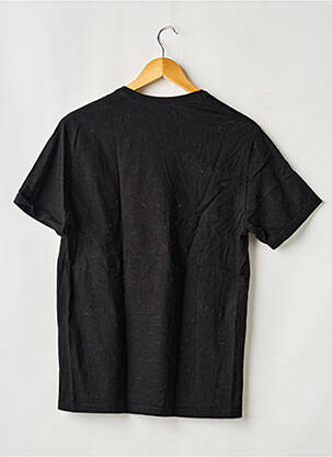 T-marškinys tiesi kirpimas trumpas rankovės juodas CEFRAN vyras