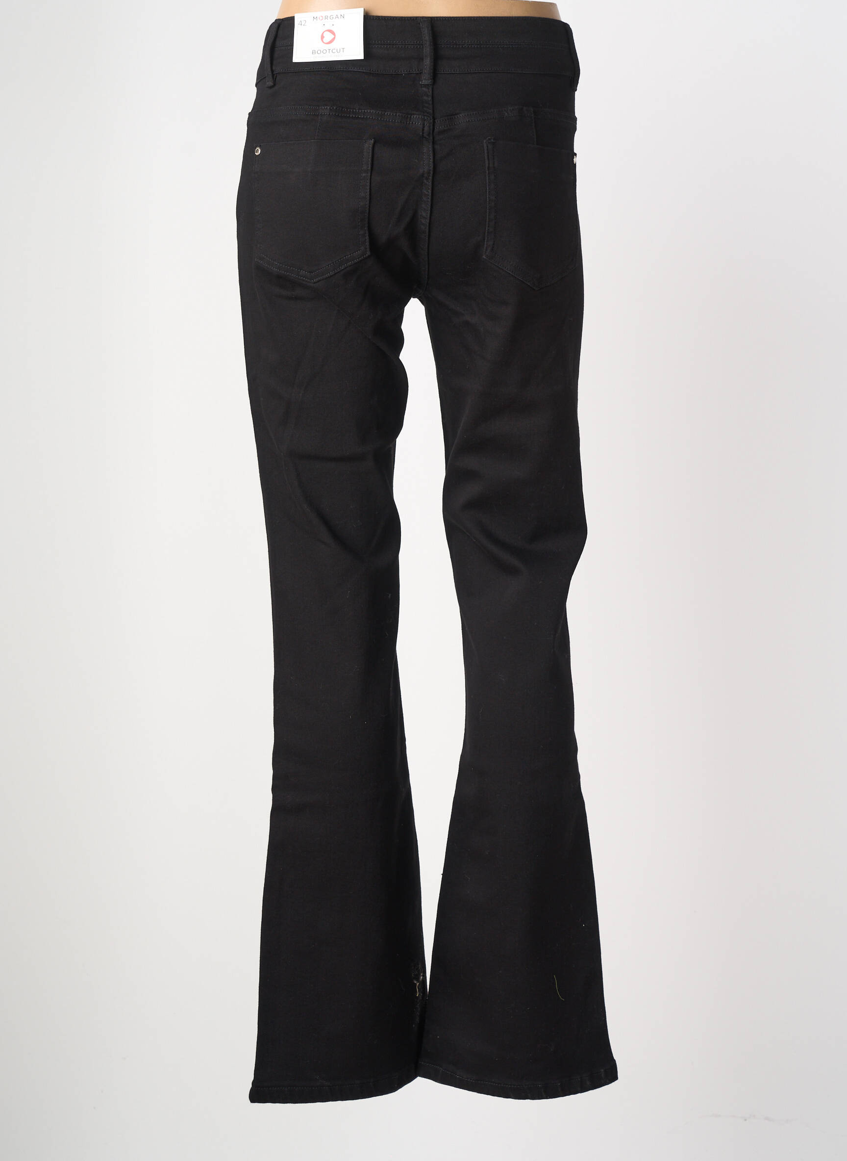 Bootcut džinsai normala dydis normala dydis juodas MORGAN moteris