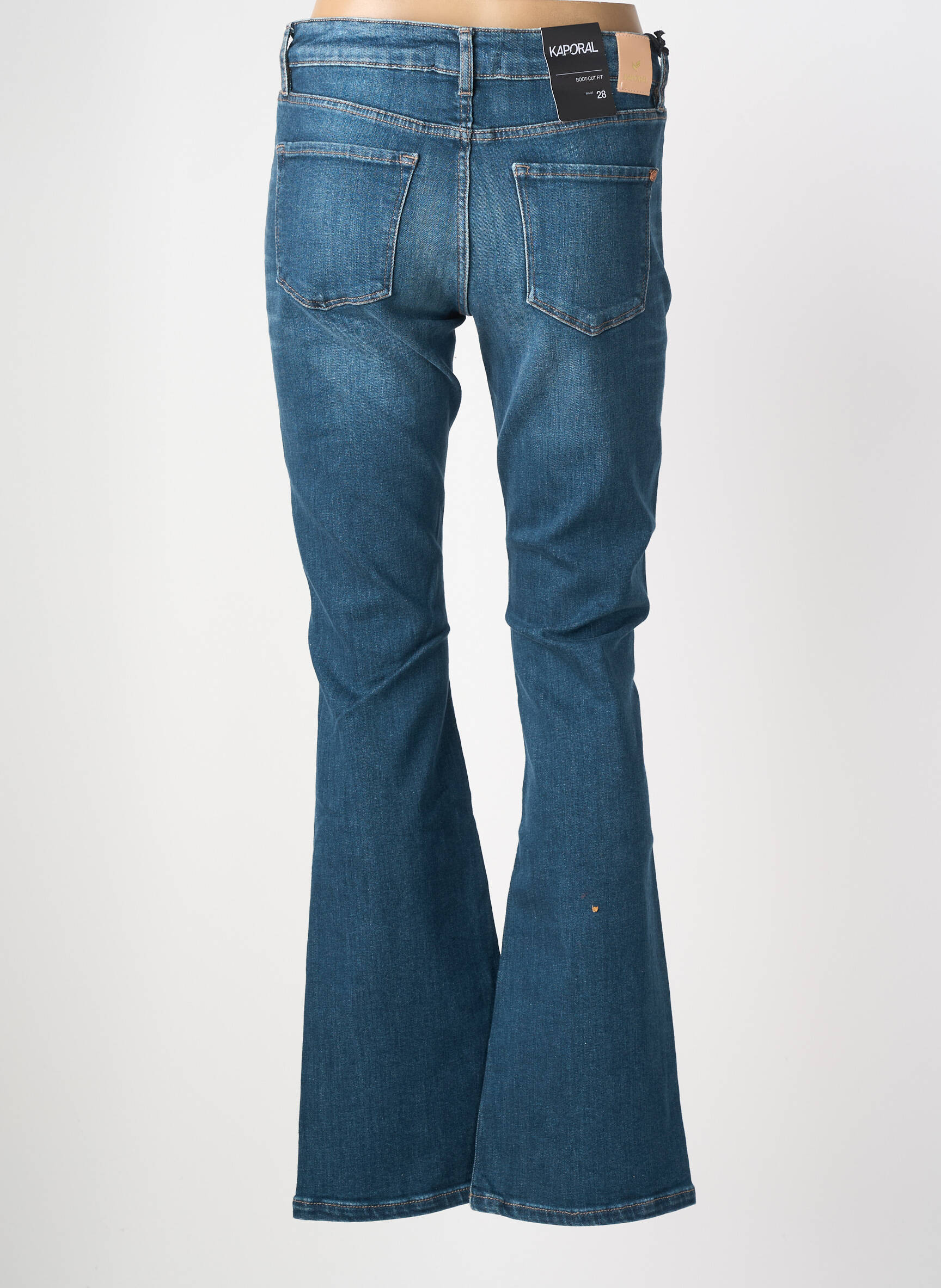 Bootcut džinsai normala dydis normala dydis mėlyna KAPORAL moteris