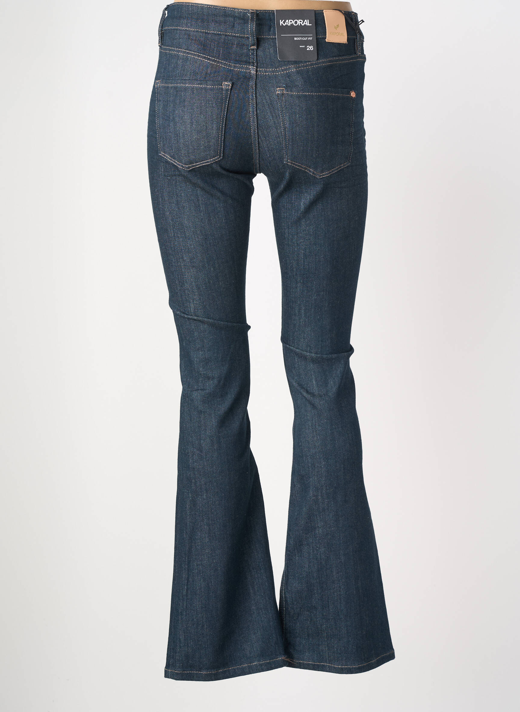 Bootcut džinsai aukšta talija aukšta talija mėlyna KAPORAL moteris