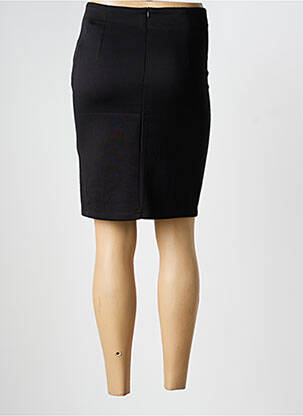 Trumpas sijonas užtrauktukas gale juodas HF WOMAN COLLECTION moteris